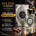 Sultan Al Quloob Men’s Perfume – Long-Lasting Arabic Fragrance | 100ml Premium Scent for Men
