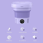 Foldable Mini Laundry Machine